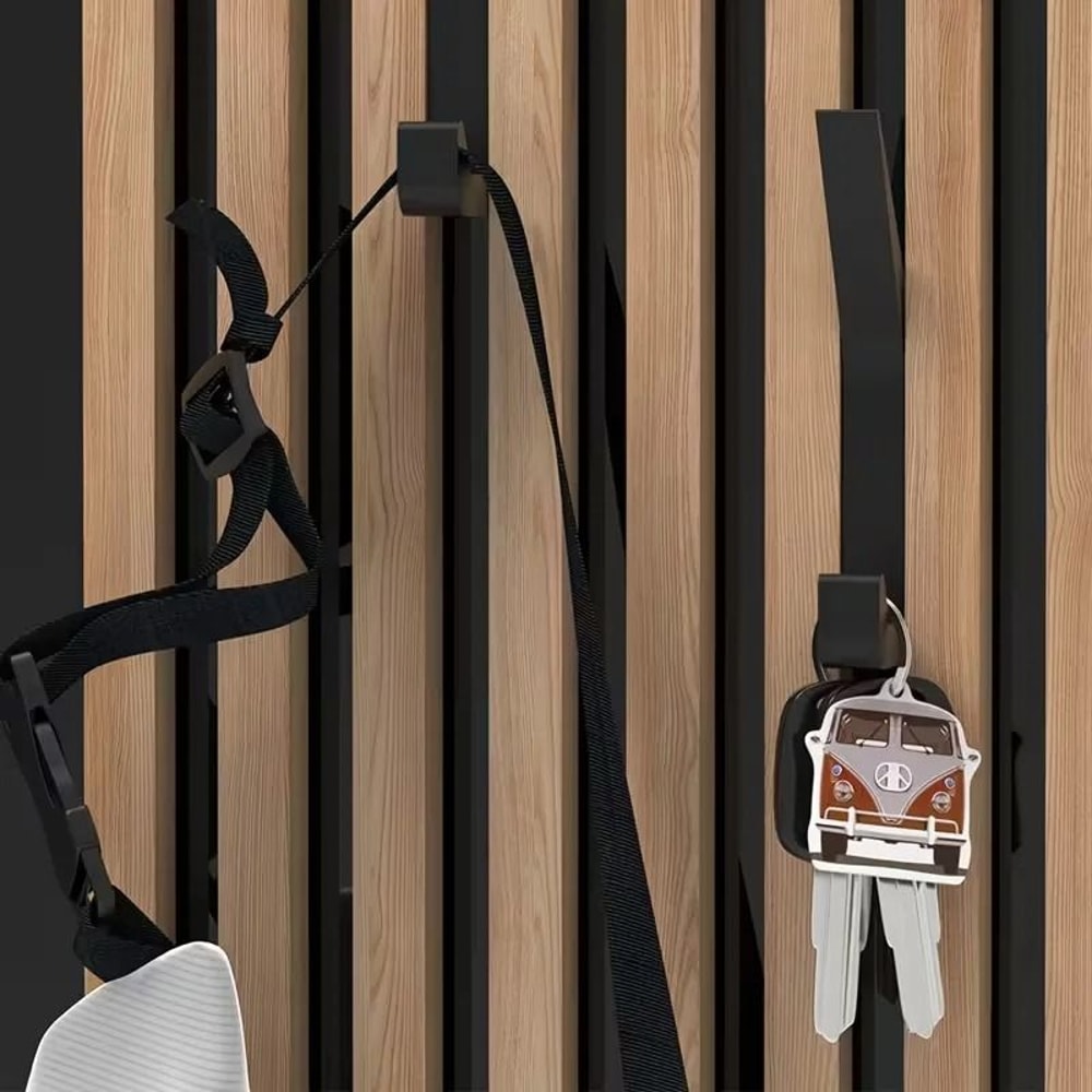 NoDrill Acoustic Panel Hooks Set Soundproof Panel Mounting Clips For Home Studio Office 2