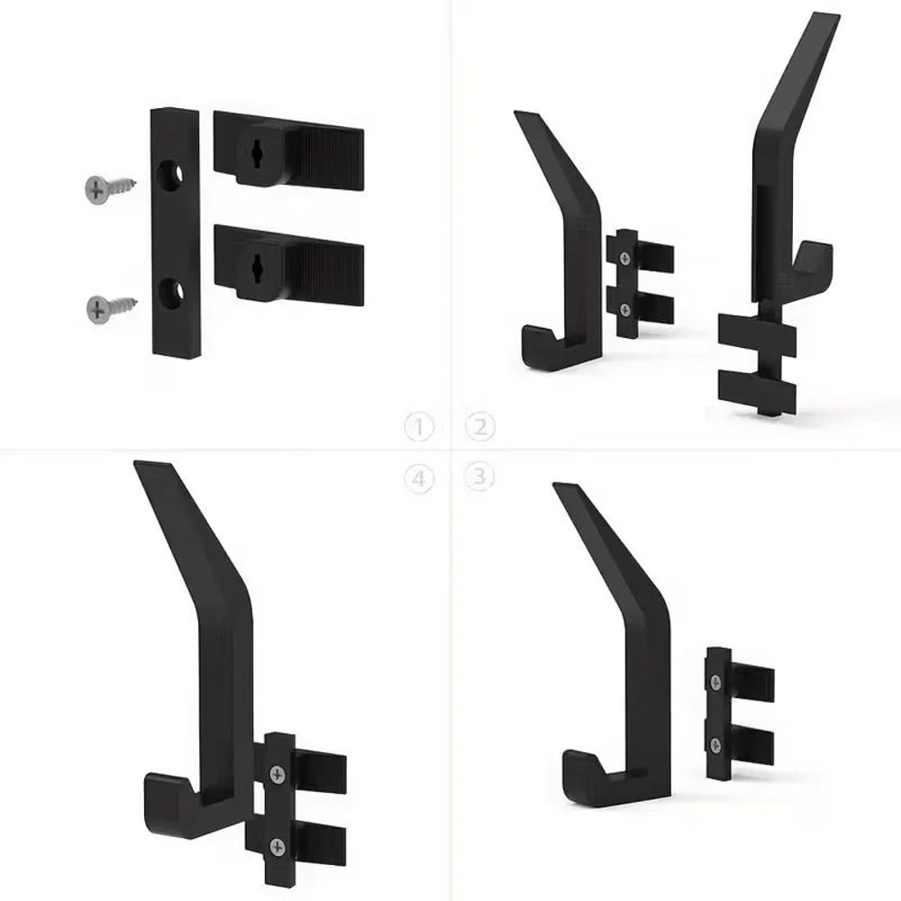 NoDrill Acoustic Panel Hooks Set Soundproof Panel Mounting Clips For Home Studio Office 3