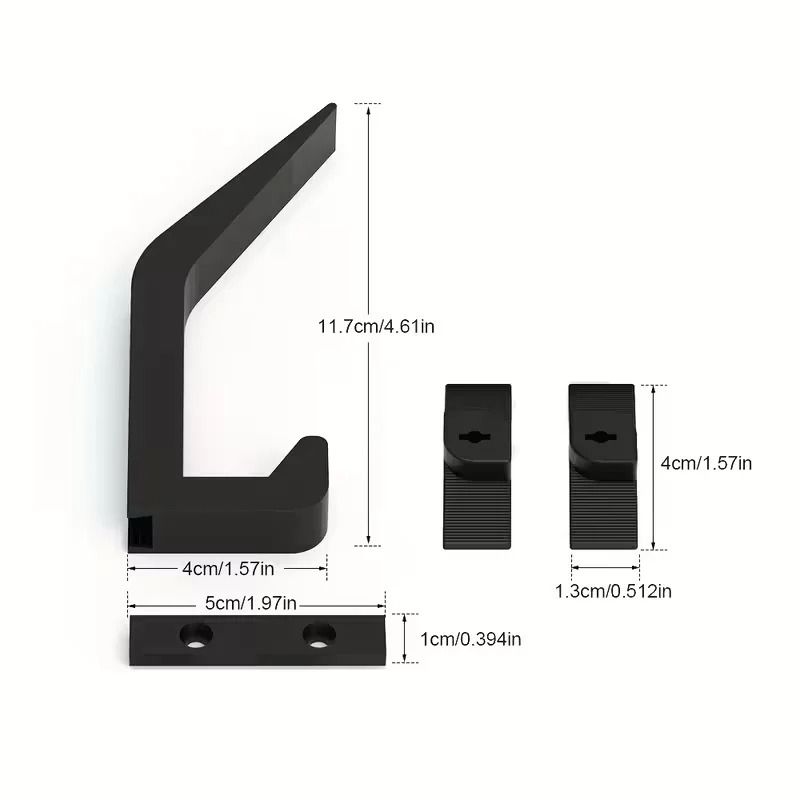 NoDrill Acoustic Panel Hooks Set Soundproof Panel Mounting Clips For Home Studio Office 4