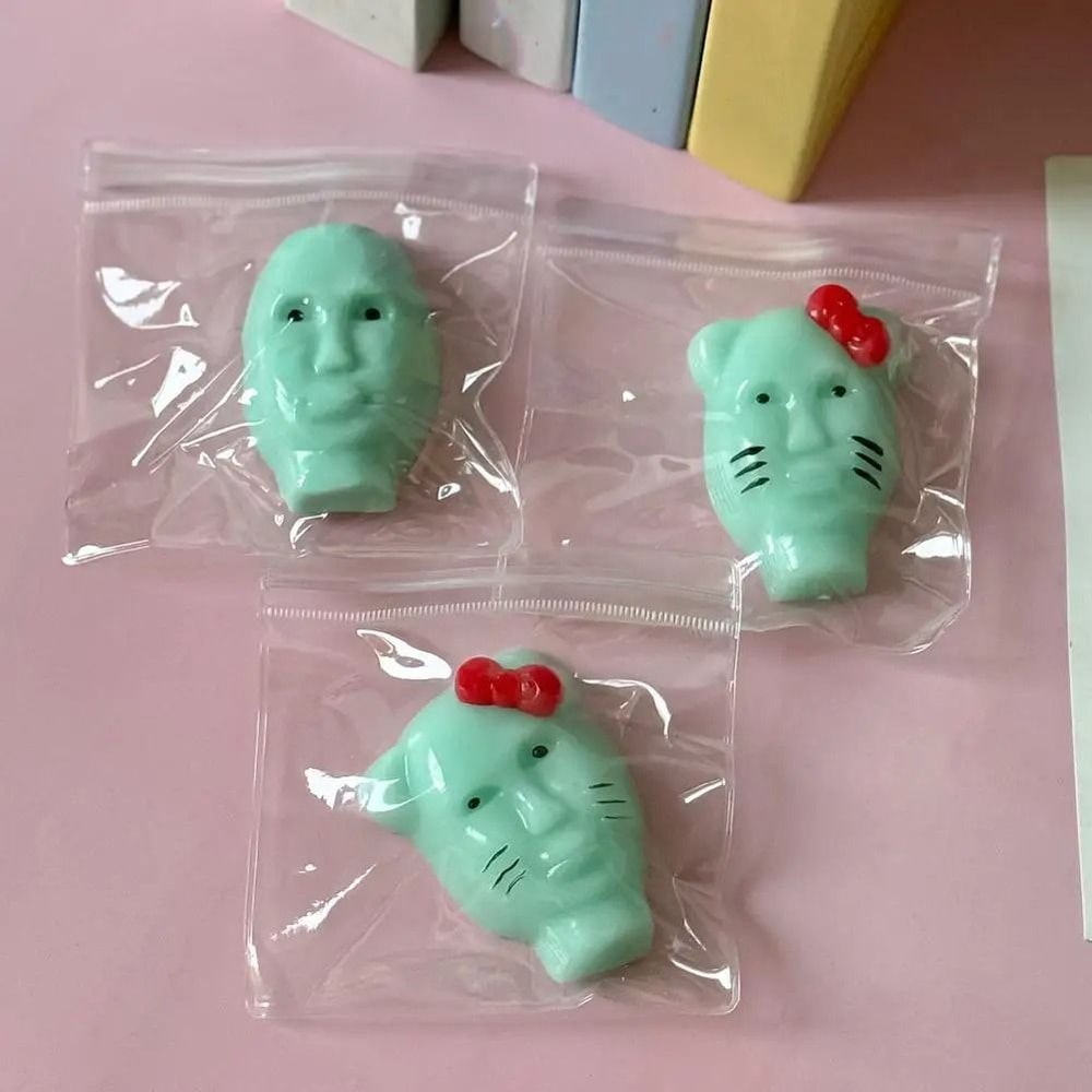 Funny Pimple Popper Stress Relief Toy Reusable Decompression Fidget 5