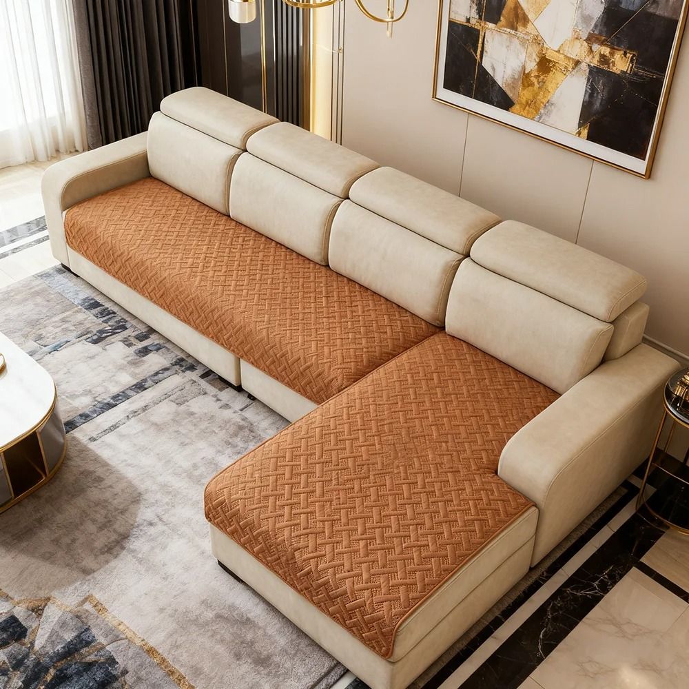 Waterproof Pet Sofa Cover ScratchProof Washable Couch Protector With Embroidered Design 1