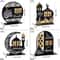 Black Gold Ramadan Countdown Calendar Acrylic Eid Mubarak Decorative Table Ornament 5