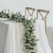 Artificial Eucalyptus Garland With White Flowers And Berries For Wedding And Home Decor 1