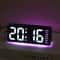 Smart LED Digital Alarm Clock With Dual Alarms Night Light Date Display 0