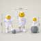4Piece Astronaut Figurine Set SpaceThemed Desk Decor Educational Toy 14