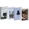 Modern Aesthetic Faux Book Set For Coffee Table Bookshelf Decor 4pcs 9