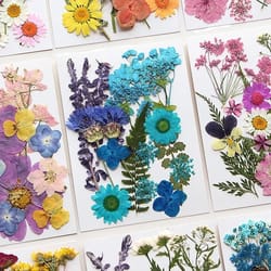 natural dried flower resin fillings for nail art, jewelry & diy craft decor