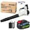 Cordless Leaf Blower UltraHigh Power Garden Blower For Leaves Dust And Snow 9