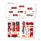 Cartoon Fire Truck Wall Decal Stickers For Kids Room Playroom Decor 7