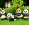 Cute Mini Kung Fu Panda Figurine For Desk Bonsai Fairy Garden Decor 6