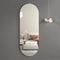 Frameless Arched Acrylic Wall Mirror SelfAdhesive FullLength Decor 2mm Thick 4