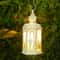 Vintage Hanging Candle Lantern 10in Metal Decorative Candle Holder For Indoor Outdoor Events 5