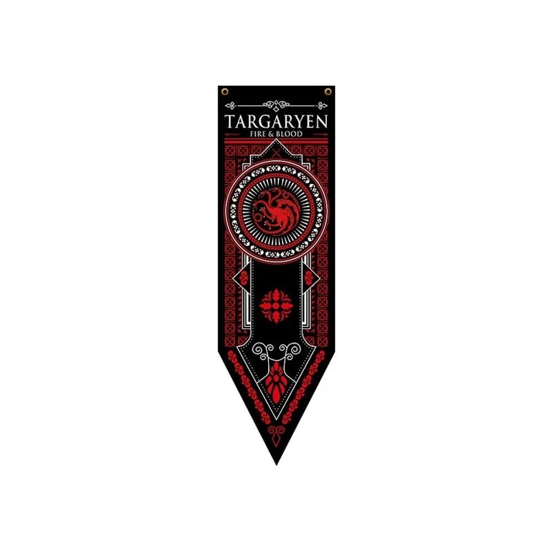 Game Of Thrones Inspired Medieval Banner Tapestry Wall Hanging 177x591in 6