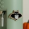 Cute Wooden Bat Coffee Cup Sticker Hanging Decor For Halloween Kitchen Fridge 0