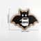 Cute Wooden Bat Coffee Cup Sticker Hanging Decor For Halloween Kitchen Fridge 5
