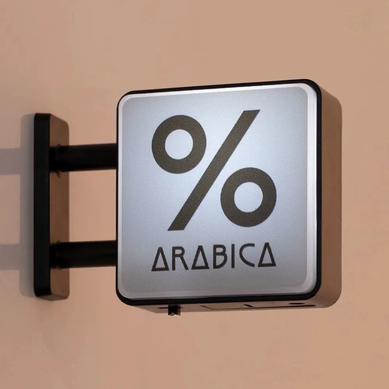 Mini Coffee Corner LED Light Sign Magnet Creative Pegboard Glow Decor 10