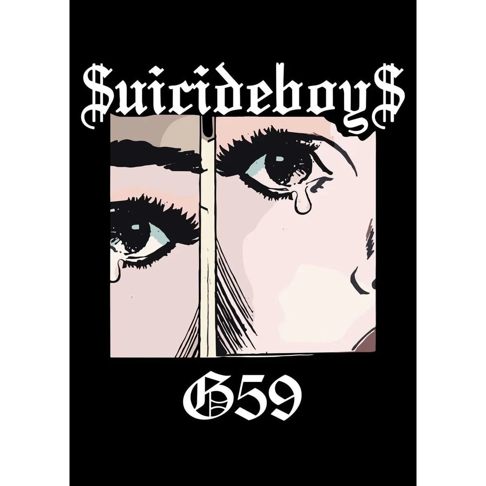 Vintage Suicideboys Album Canvas Poster Hip Hop Wall Art Room Decor 7