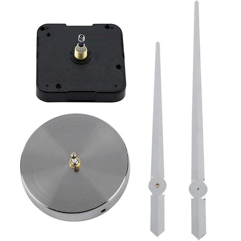 Large DIY 3D Wall Clock Mechanism Kit With Modern Quartz Movement And Oversized Hands 2