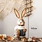 Large Straw Woven Bunny Decoration 46cm Rustic Easter Rabbit Ornament For Home And Garden 14
