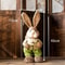 Large Straw Woven Bunny Decoration 46cm Rustic Easter Rabbit Ornament For Home And Garden 15