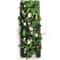 Artificial Rose Wall Panel Greenery Backdrop 1575x4724in Decorative Lawn Mat 12