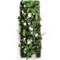 Artificial Rose Wall Panel Greenery Backdrop 1575x4724in Decorative Lawn Mat 12