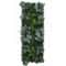 Artificial Rose Wall Panel Greenery Backdrop 1575x4724in Decorative Lawn Mat 13