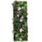 Artificial Rose Wall Panel Greenery Backdrop 1575x4724in Decorative Lawn Mat 16
