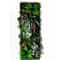 Artificial Rose Wall Panel Greenery Backdrop 1575x4724in Decorative Lawn Mat 29