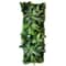 Artificial Rose Wall Panel Greenery Backdrop 1575x4724in Decorative Lawn Mat 26
