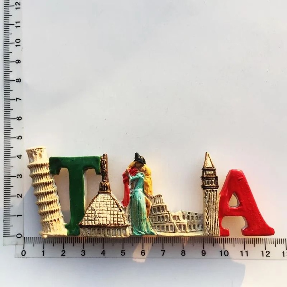 Verona Italy Souvenir Fridge Magnet 3D Resin Travel Keepsake Decor 4