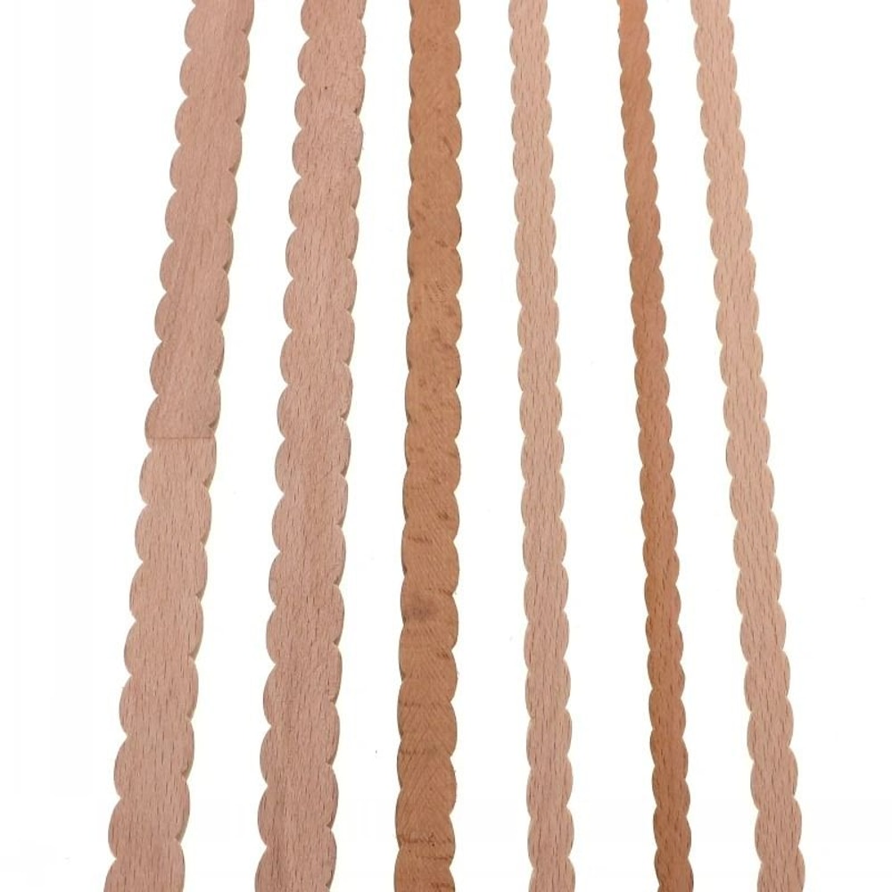 Elegant Hand Carved Wooden Door Decor Sculpture Rustic Indoor Accent Figurine 5