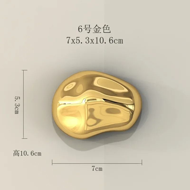 Modern Abstract Stone Wall Hanging Sculpture Minimalist Home Decor Accent 7