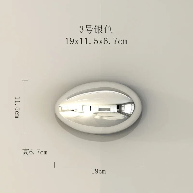 Modern Abstract Stone Wall Hanging Sculpture Minimalist Home Decor Accent 22