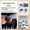 Advanced ECG PPG Smart Health Watch Blood Pressure Uric Acid Fitness Tracker 1