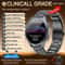 Advanced ECG PPG Smart Health Watch Blood Pressure Uric Acid Fitness Tracker 12