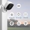 SecureSight 4K Mini WiFi Security Camera With Color Night Vision Two Way Audio 4