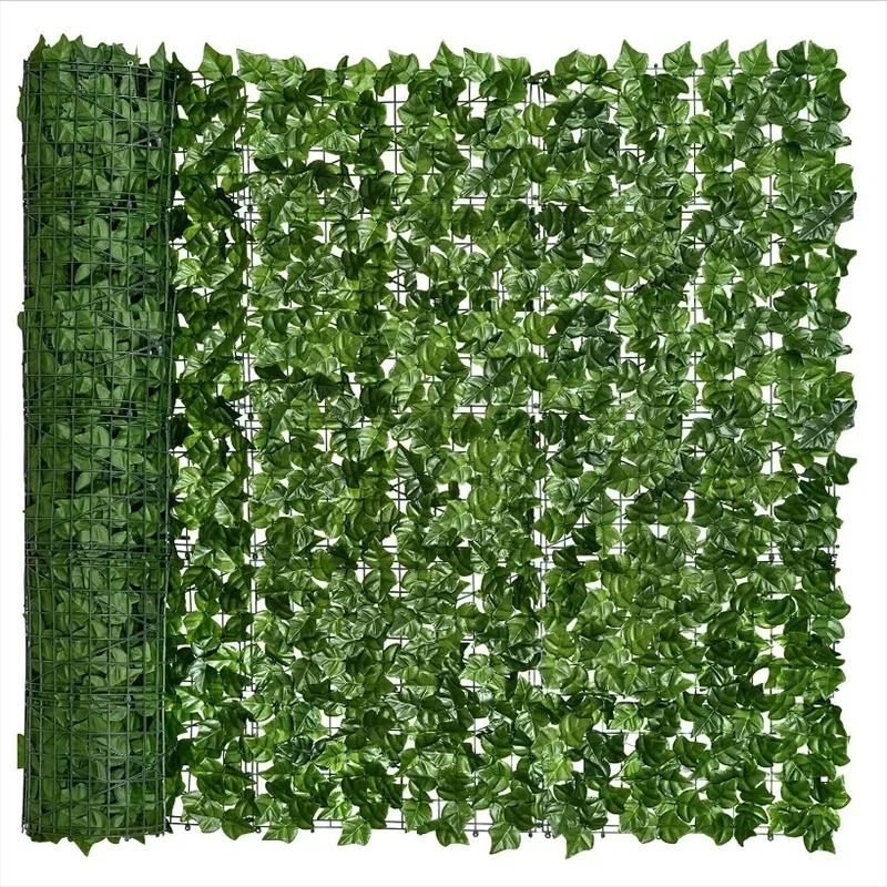 GreenShield Artificial Ivy Fence Panel Privacy Screen For Garden Balcony 0