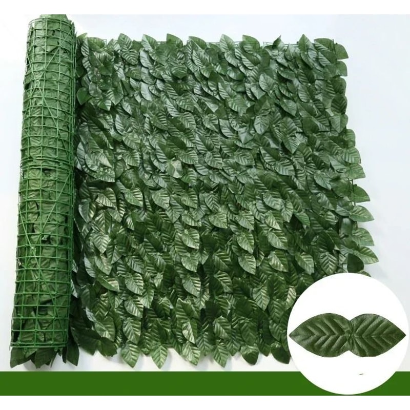 GreenShield Artificial Ivy Fence Panel Privacy Screen For Garden Balcony 6