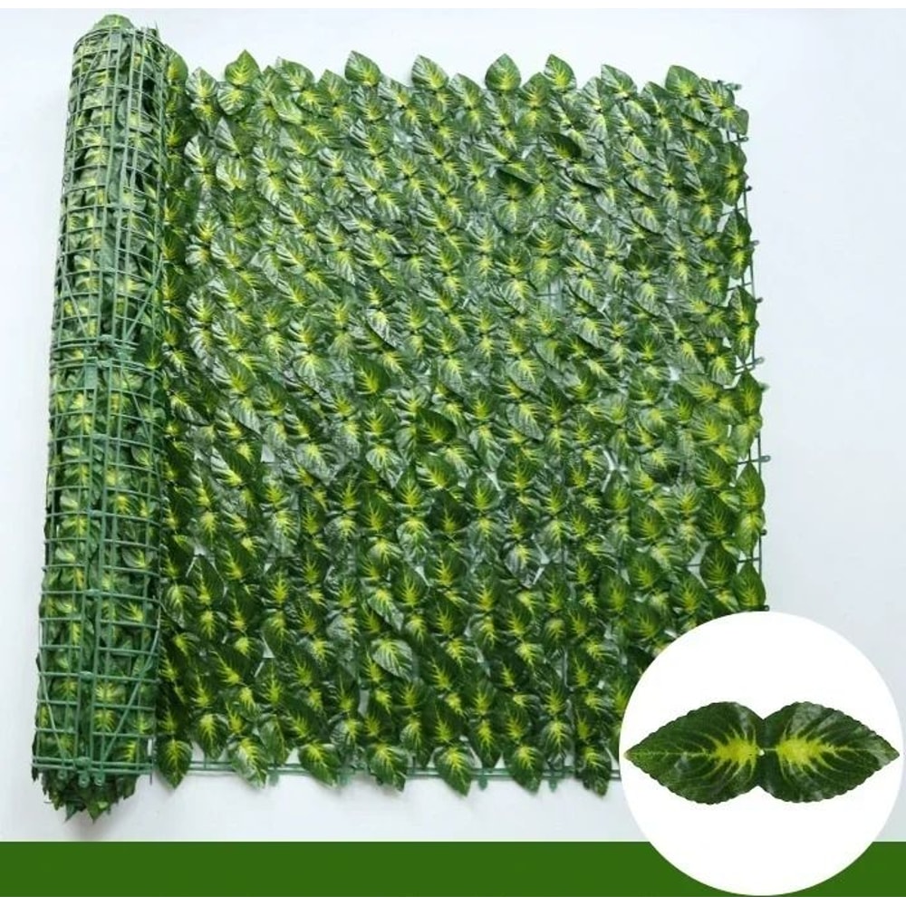 GreenShield Artificial Ivy Fence Panel Privacy Screen For Garden Balcony 8