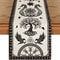 NordicRaven Linen Table Runner Viking Helm Of Awe Dining Decor 6