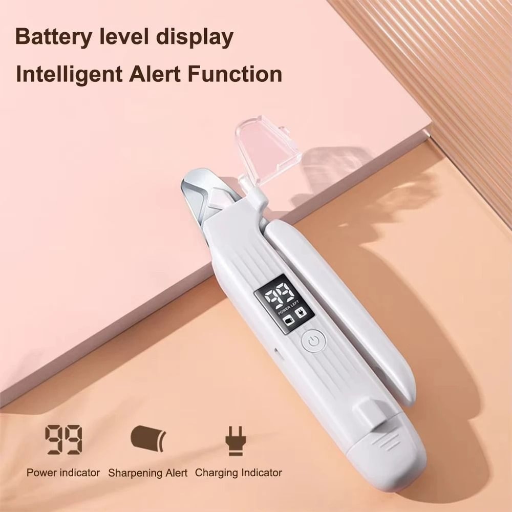 PawCare Pro 2in1 Pet Nail Trimmer Grinder With LED Safety Light 2