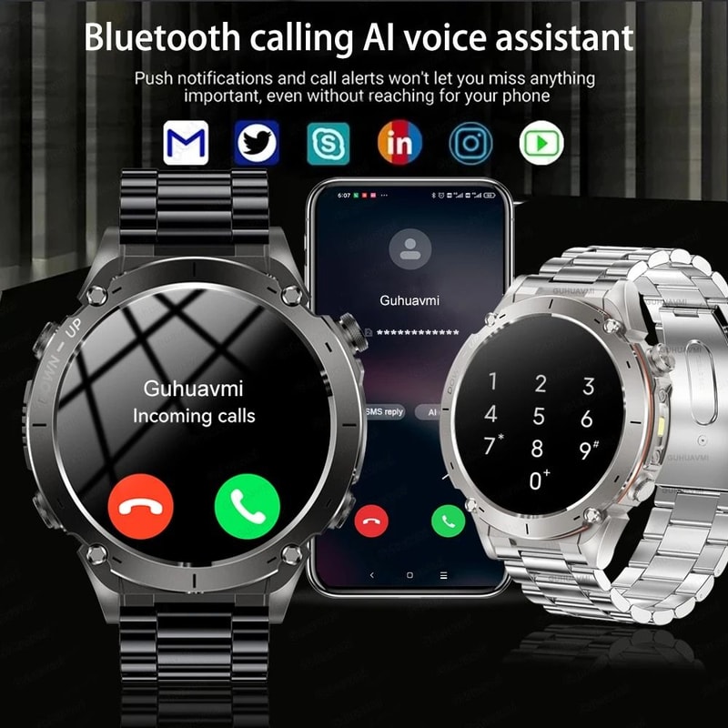 Stratos 4 Rugged AMOLED GPS Smartwatch With Compass Altimeter And Bluetooth Calling 3