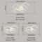 Modern LED Ring Chandelier Ceiling Light For Living Room Bedroom 2