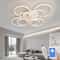 Modern LED Ring Chandelier Ceiling Light For Living Room Bedroom 4
