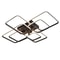 Modern LED Ring Chandelier Ceiling Light For Living Room Bedroom 5