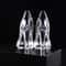 Crystal Cinderella Glass Slipper Figurine Elegant Acrylic High Heel Decor 4