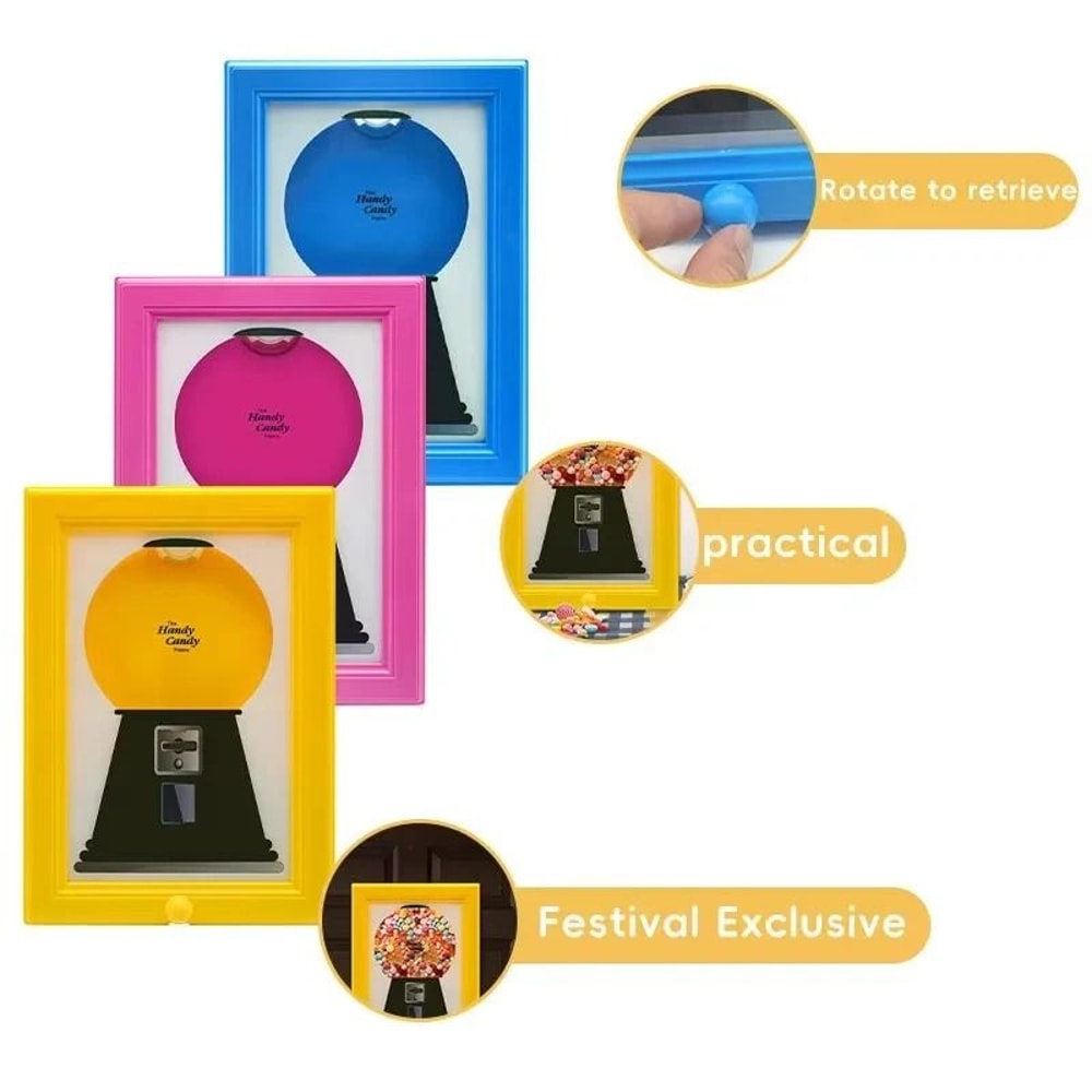 Creative Candy Dispenser Photo Frame Storage Rack For Home Decor 3