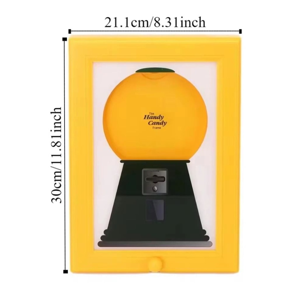 Creative Candy Dispenser Photo Frame Storage Rack For Home Decor 6