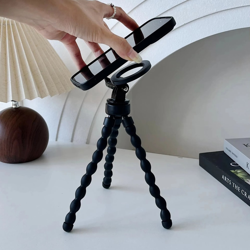 MagSafe Magnetic Octopus Tripod Flexible Phone Stand For Vlogging HandsFree Use 0